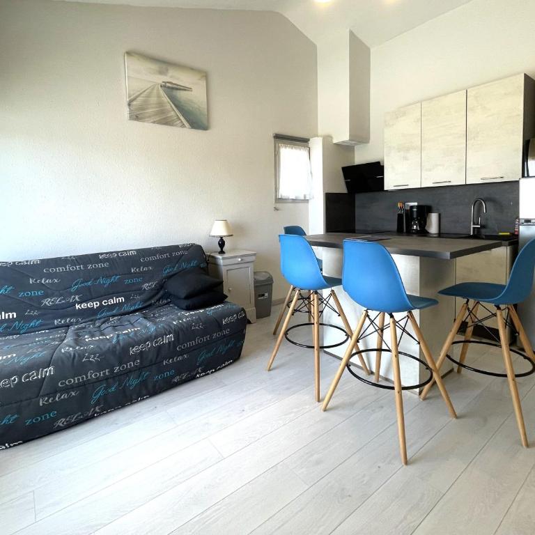 BANYULS-SUR-MER, T2 climatisé, terrasse, parking, proche crique - FR-1-309-235 - Apartment mit 1 Schlafzimmer - 3
