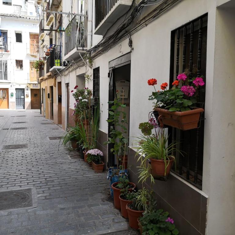 Loft bajo vivienda centro de Valencia-Carmen - One-Bedroom Apartment - 18