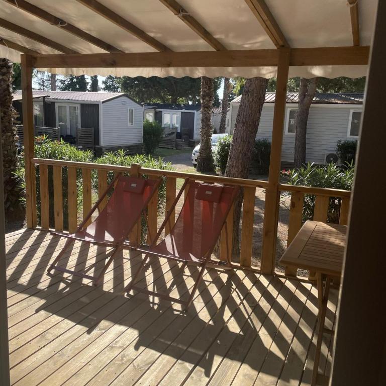 St Cyprien Mobil home 6 personnes Linge inclus - Casa Móvil - 11