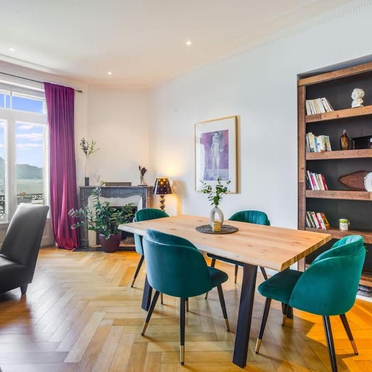 Logement avec vue panoramique à 2 pas du lac Léman - Apartment mit 1 Schlafzimmer - 12
