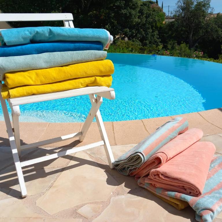 4-Star Private Villa with Heated Pool and Panoramic Sea View at Gulf de Saint Tropez - Villa - 41