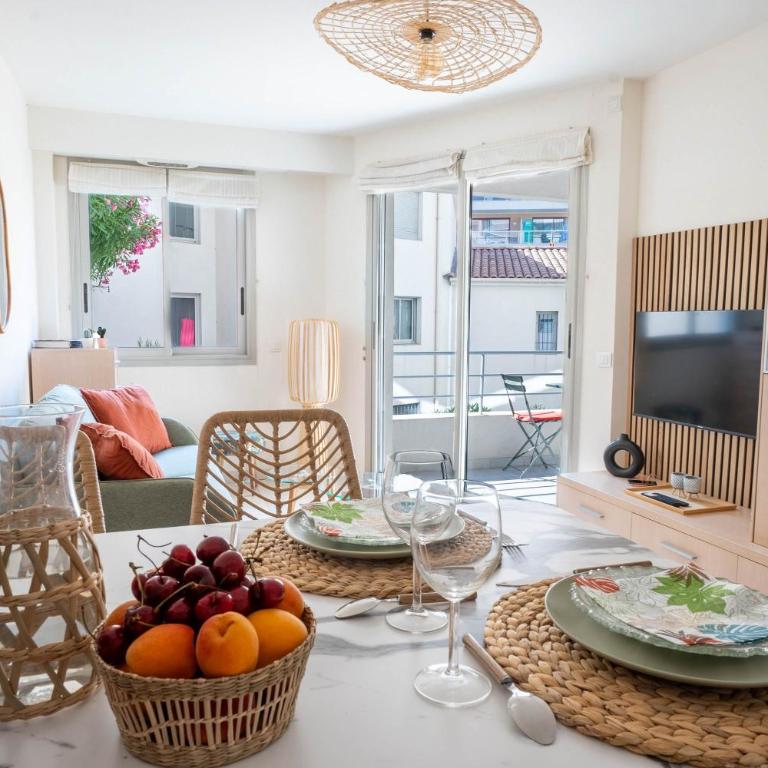 Le Cocon de la Pinède - Antibes proche plage - Appartement 1 Chambre - 6
