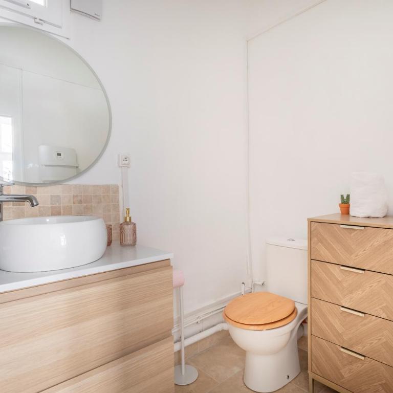 T2 lumineux plein centre à 5 min du Cours Mirabeau confort, wifi, cuisine équipée - Apartment mit 1 Schlafzimmer - 12