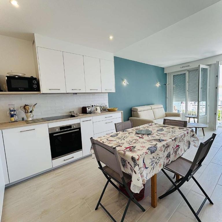 Appartement rénové face mer avec terrasse, 2 pièces, 3 couchages à La Baule - FR-1-245-193 - Appartamento - 3