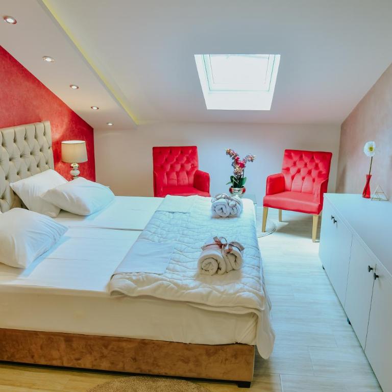 Vazdušna Banja - Deluks Dvokrevetna Soba sa Bračnim Krevetom/Zasebnim Krevetima - 6