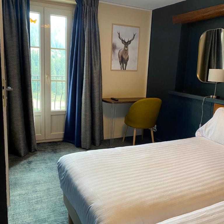 Hôtel Génépi - Chambre Double ou Lits Jumeaux Standard avec Balcon - 8