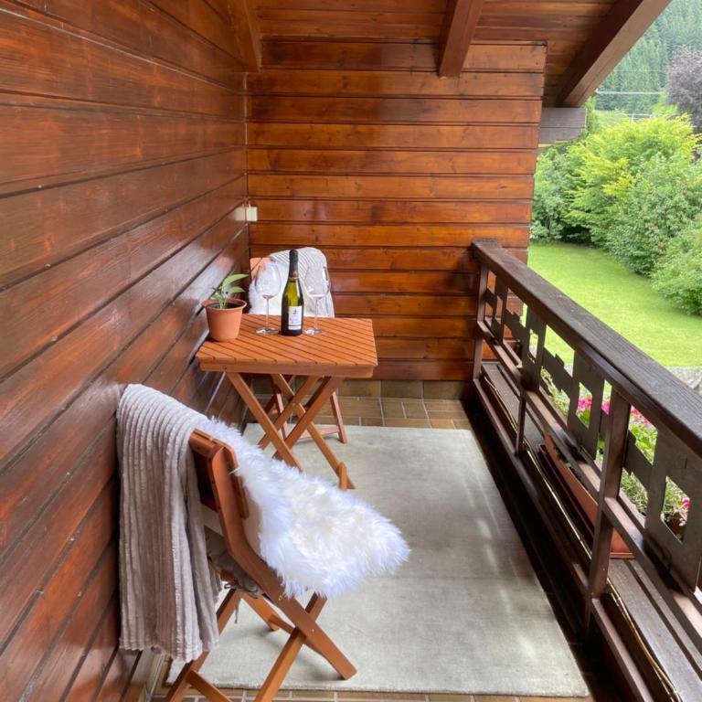 Haus Karin Mallnitz - Apartment mit 1 Schlafzimmer, Balkon und Bergblick - 4