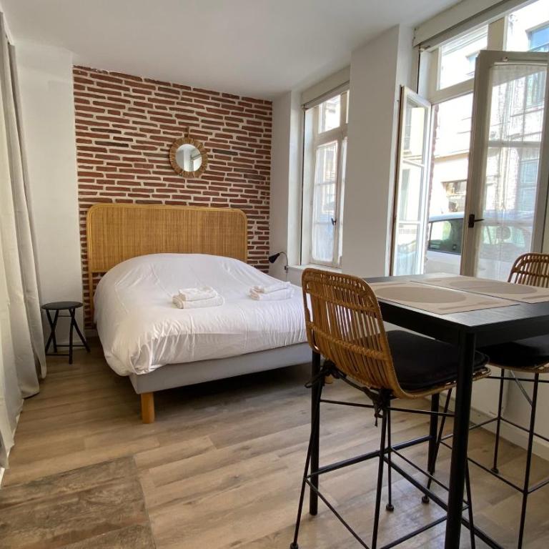 Nestor - Studio rénové Vieux Lille Esplanade - - One-Bedroom Apartment - 1