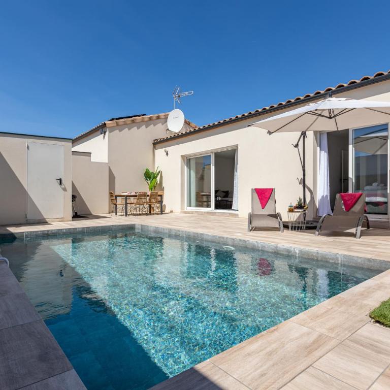 Villa Mery - Villa avec Piscine Privée - 11