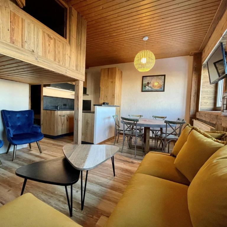 T2 à Courchevel 2* accès pistes, parking, vue vallée, 4 pers. - FR-1-514-22 - Apartment (4 Erwachsene) - 1