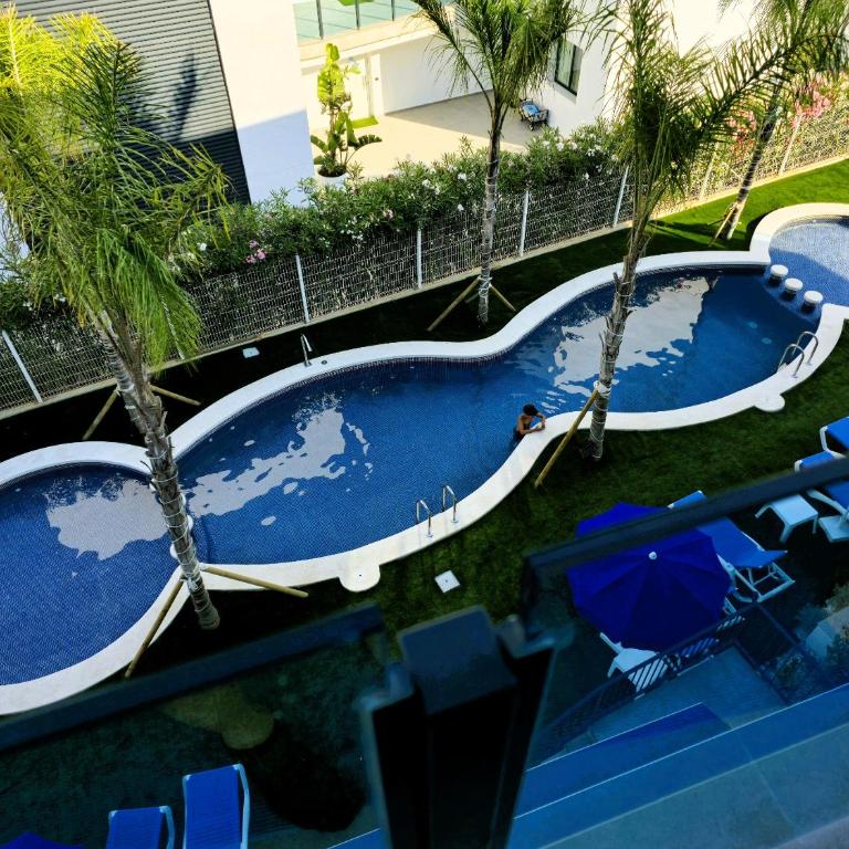AZAHAR BEACH Blue Apartments & Spa - Apartamento de 2 dormitorios con balcón y vistas al mar - 12