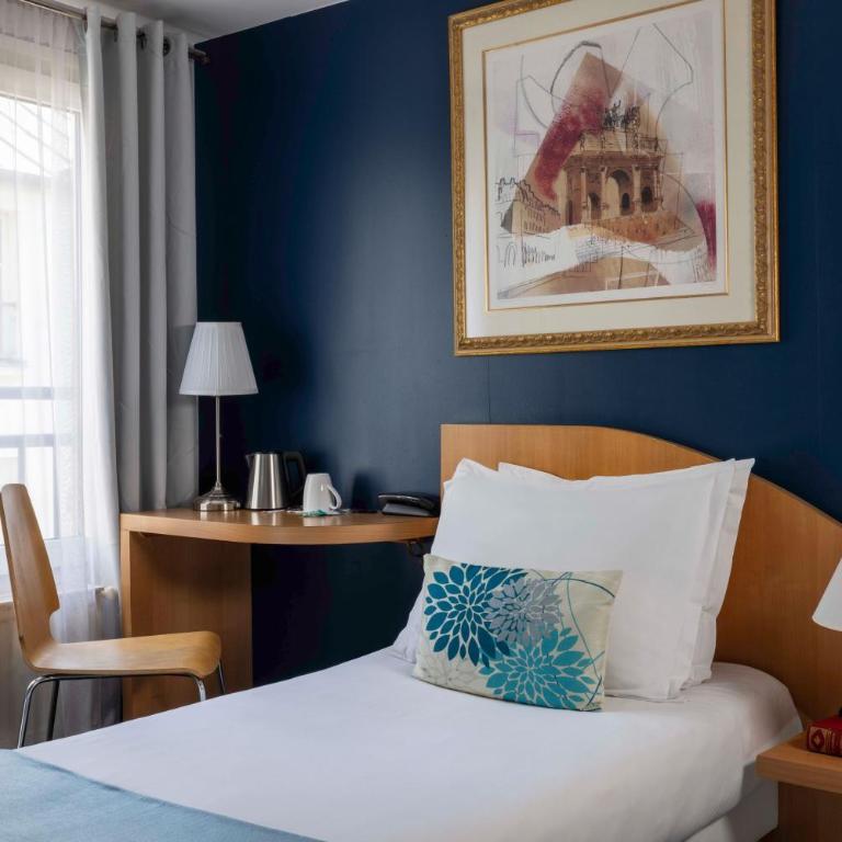 Grand Hotel du Calvados - Opera - Chambre Simple Économique - 1