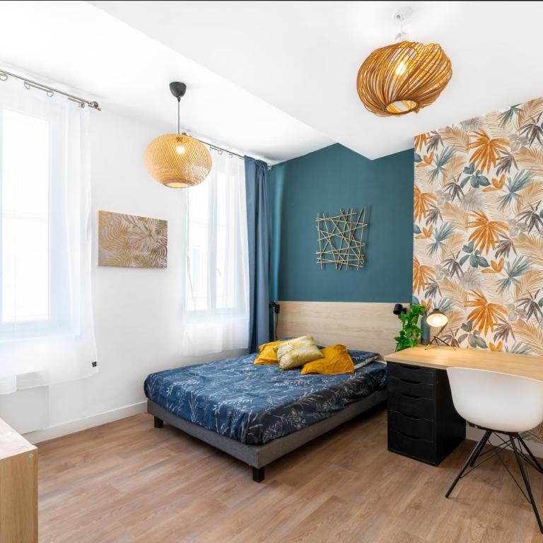 L'Eden T5 - 5min de la gare - vieux port - Appartamento con 3 Camere da Letto - 12