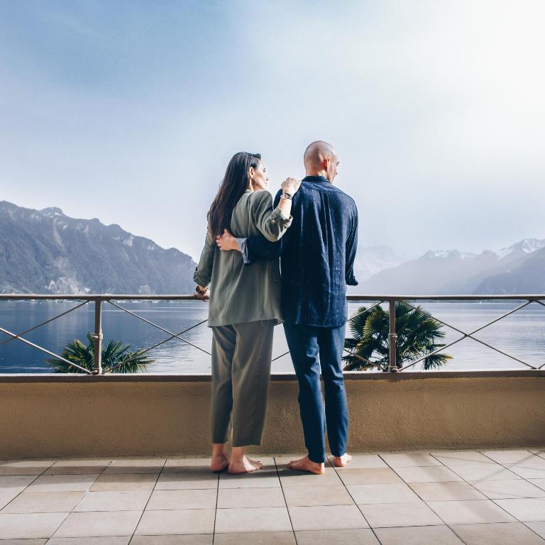 La Villa - Junior Suite mit Panoramablick, Terrasse und Seeblick - 16