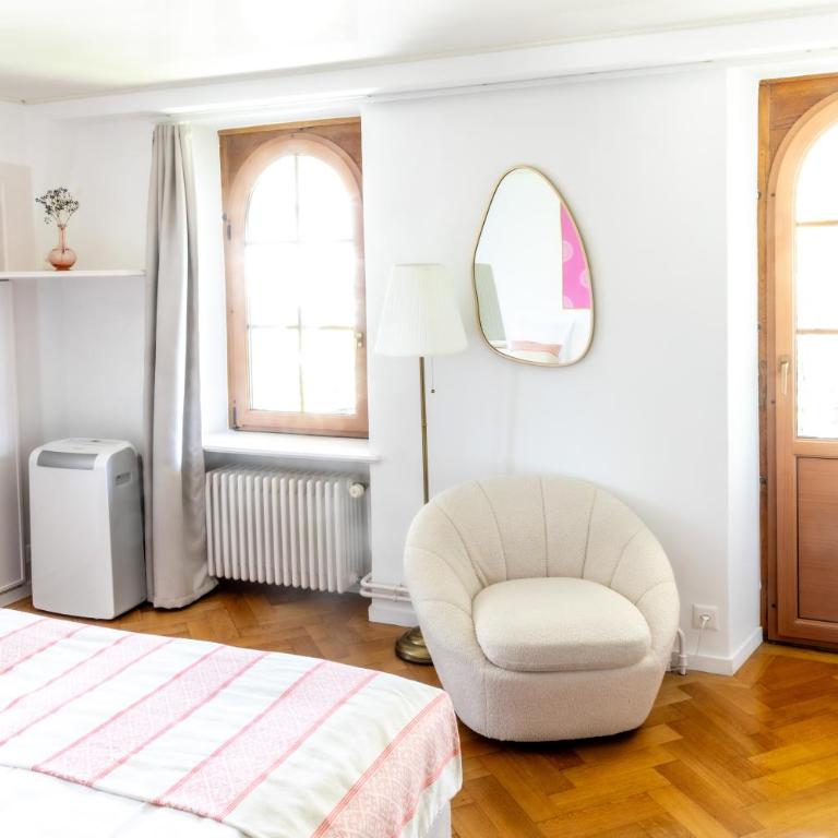La Villa - Superior Zimmer mit Balkon und Garten- und Seeblick - 13