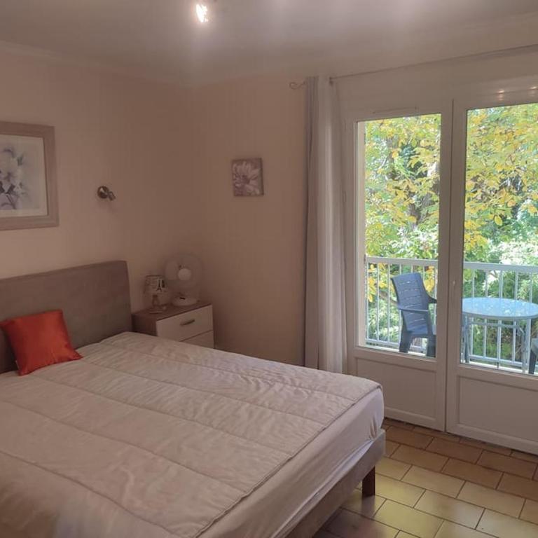 T 1 avec terrasse face rivière à 1 min des thermes - Appartamento con 1 Camera da Letto - 1
