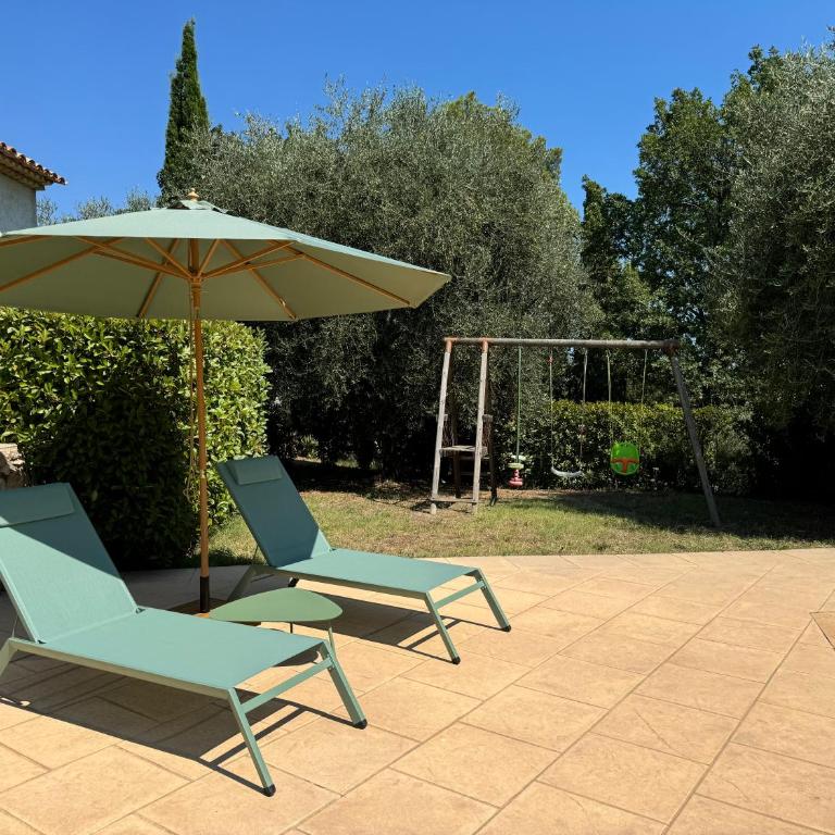 L'Oliveda - complètement climatisée, piscine, calme, proche commerce et lac, ski à 45min - Villa avec Piscine Privée - 8