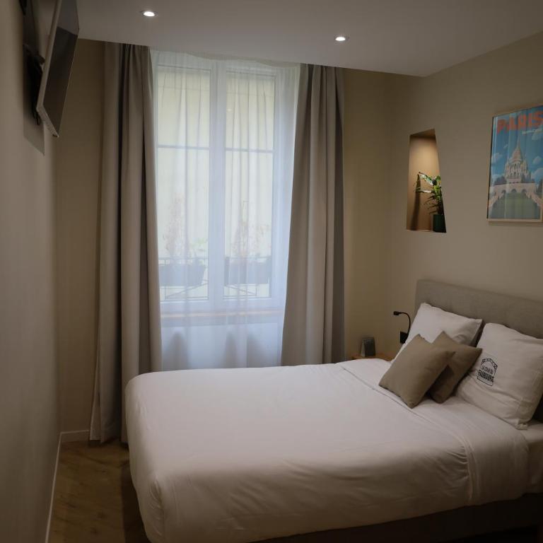 Les Chambres du Faubourg - Chambre Double avec Salle de Bains Privative - 2