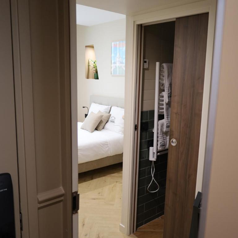 Les Chambres du Faubourg - Chambre Double avec Salle de Bains Privative - 20
