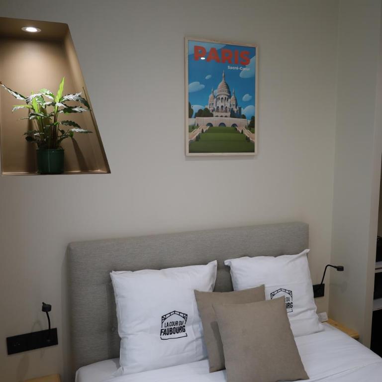 Les Chambres du Faubourg - Chambre Double avec Salle de Bains Privative - 14