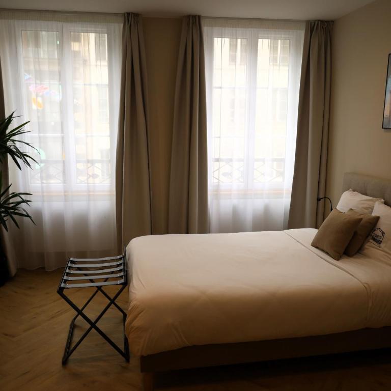 Les Chambres du Faubourg - Chambre Double avec Salle de Bains Privative - 23