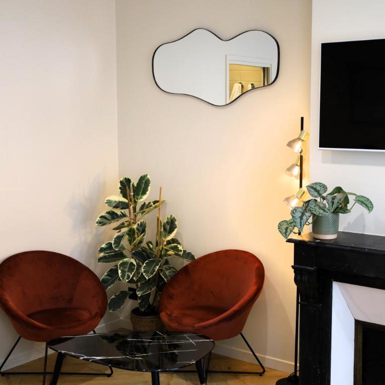 Les Chambres du Faubourg - Chambre Double avec Salle de Bains Privative - 30