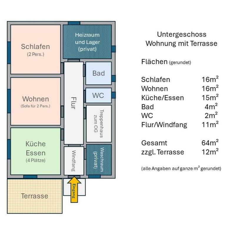 Ferienwohnung Brennseeblick - Apartment mit Terrasse - 6