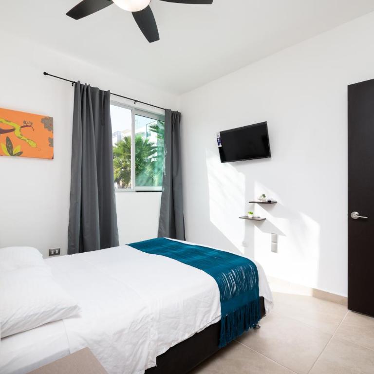 Depa Familiar PB 6pax con Alberca Rodeado de Restaurantes Zona Segura - Apartamento Estándar de 2 dormitorios - 8