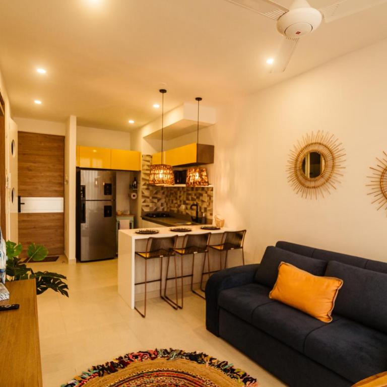 ApartaSuite-Pozos Colorados-vista al Mar-2 camas-2 baños - Apartamento de 1 dormitorio - 6