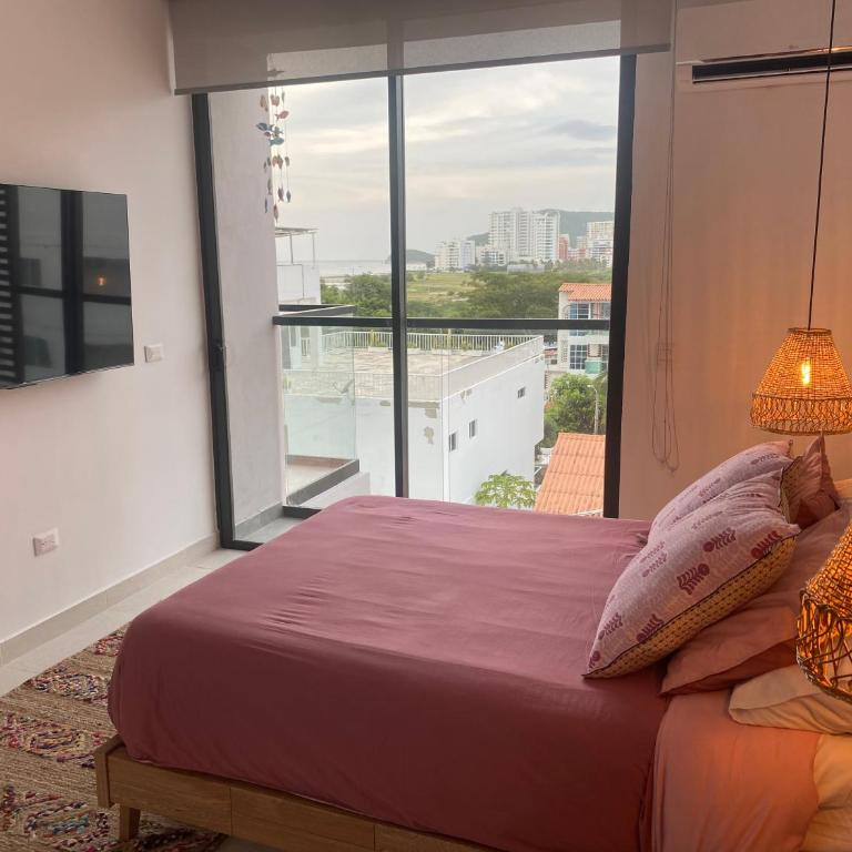 ApartaSuite-Pozos Colorados-vista al Mar-2 camas-2 baños - Apartamento de 1 dormitorio - 14
