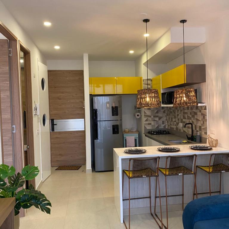 ApartaSuite-Pozos Colorados-vista al Mar-2 camas-2 baños - Apartamento de 1 dormitorio - 2