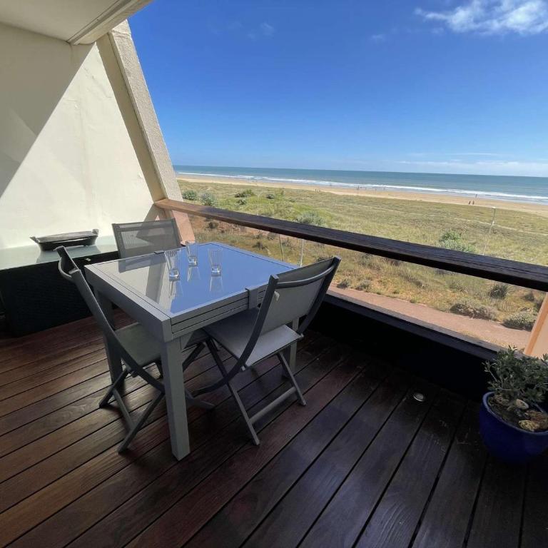 Confort moderne : Beau T2 avec balcon, accès direct plage, WiFi - St Jean de Monts - FR-1-224C-322 - Apartment - 3