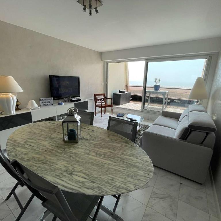 Confort moderne : Beau T2 avec balcon, accès direct plage, WiFi - St Jean de Monts - FR-1-224C-322 - Apartment - 5