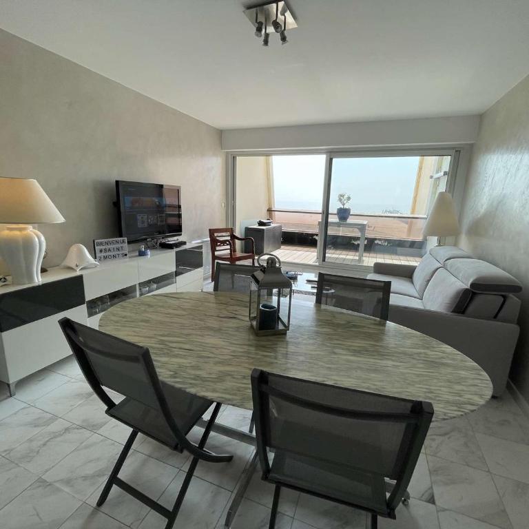 Confort moderne : Beau T2 avec balcon, accès direct plage, WiFi - St Jean de Monts - FR-1-224C-322 - Apartment - 10