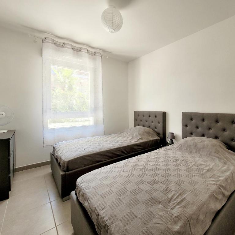 Canet-en-Roussillon: T3 moderne, RDC, 4 pers, piscine, garage, proche mer - FR-1-794-156 - Appartement - 9
