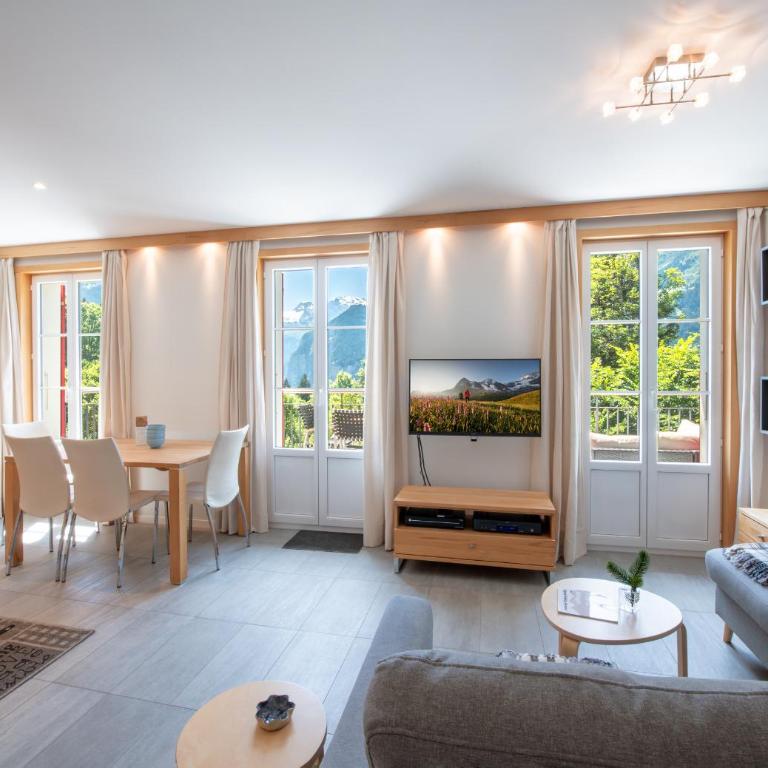 Chalet Mittaghorn Apt 5 - Deluxe Apartment mit Balkon und 2 Schlafzimmern - 3