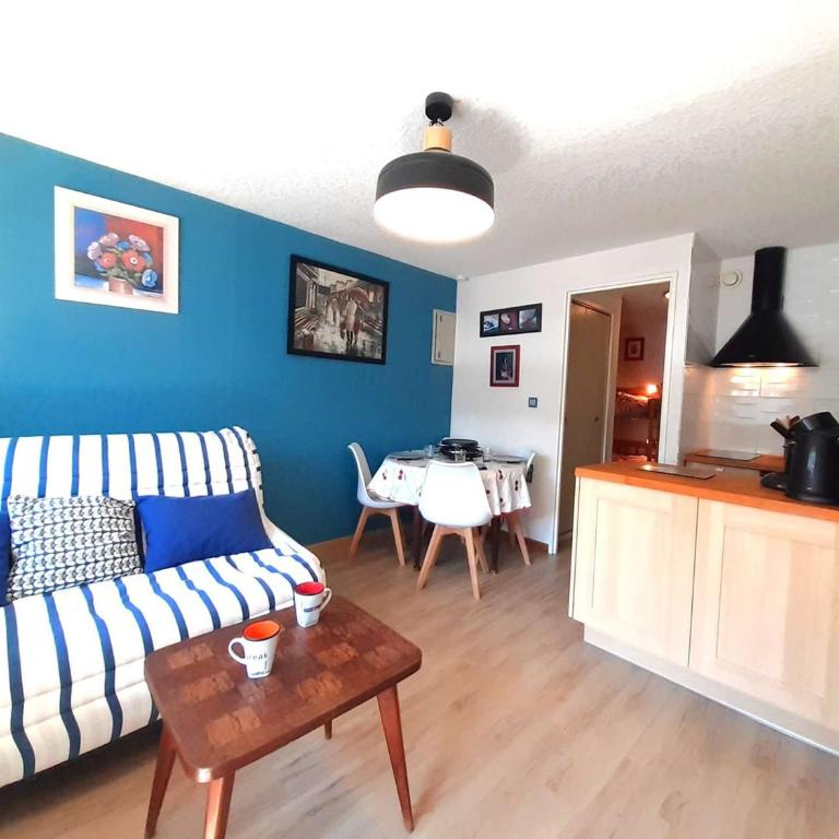 Studio cosy 4 pers, balcon, ascenseur, garage, Saint-Lary-Soulan - FR-1-457-330 - Studio - 1