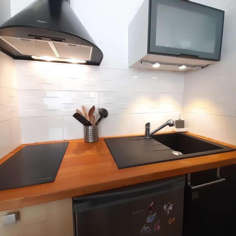 Studio cosy 4 pers, balcon, ascenseur, garage, Saint-Lary-Soulan - FR-1-457-330 - Studio - 9