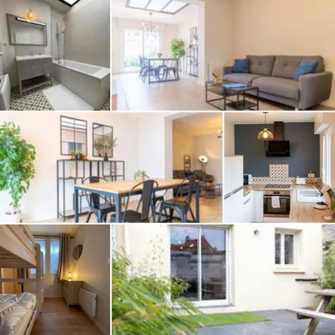 Grand appartement de charme-Calais Nord-Cour-Plage - Two-Bedroom Apartment - 9