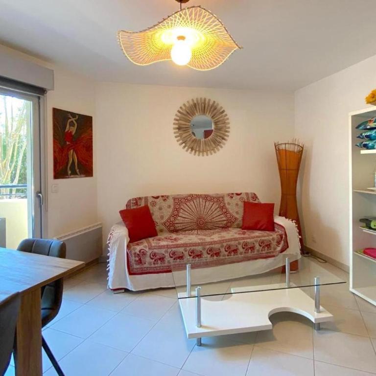 Le Familial, Piscine Plage et Garage - Apartment mit 2 Schlafzimmern - 4