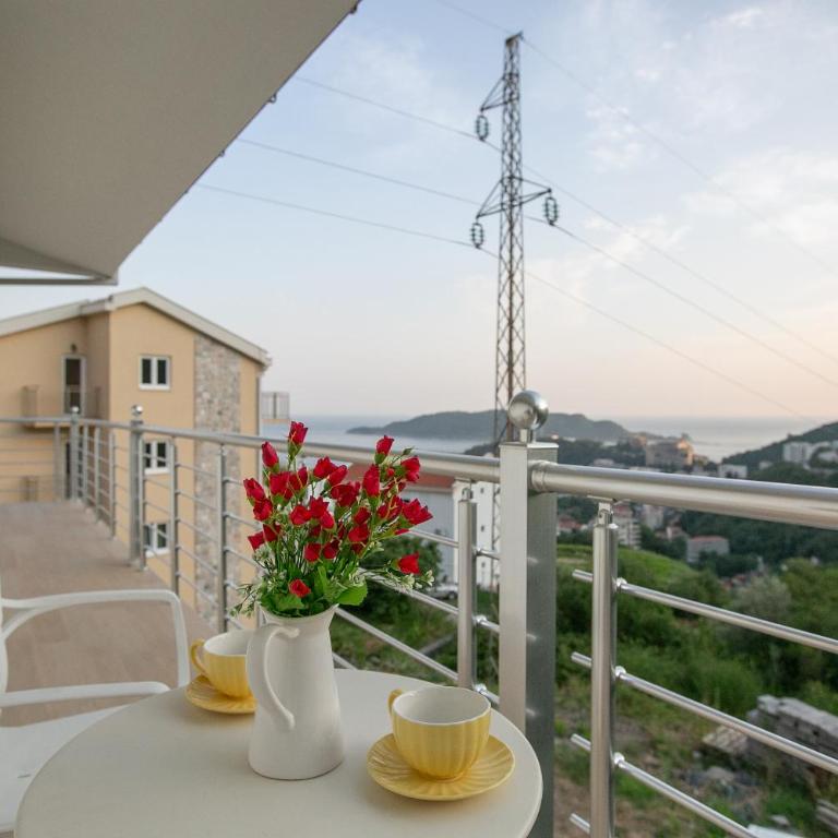 Vila Varagic - One-Bedroom Apartment with Balcony and Sea View - 9
