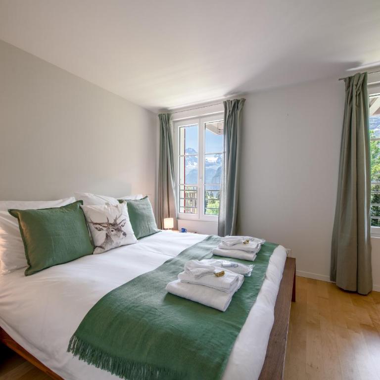 Chalet Mittaghorn Apt 5 - Deluxe Apartment mit Balkon und 2 Schlafzimmern - 15