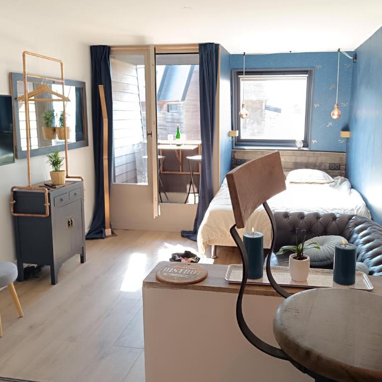 Studio neuf vue mer Marina Deauville - Appartement 1 Chambre - 6