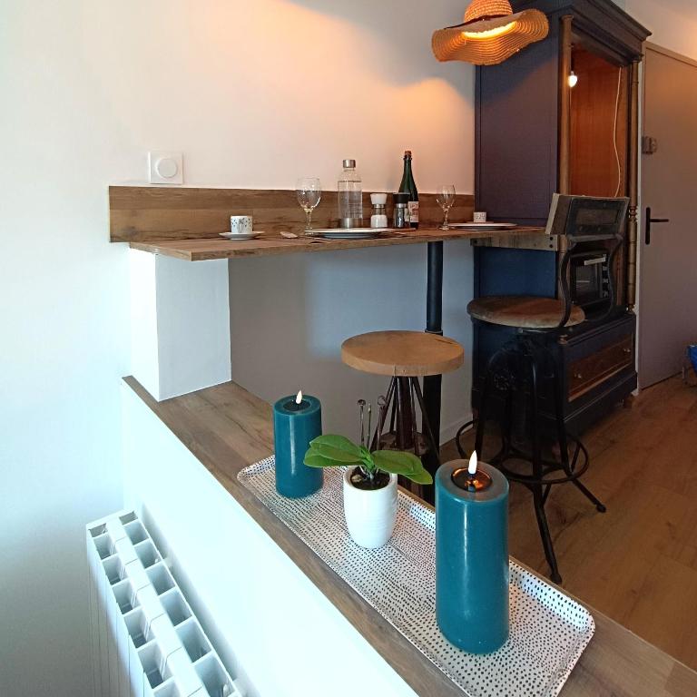 Studio neuf vue mer Marina Deauville - Appartement 1 Chambre - 8