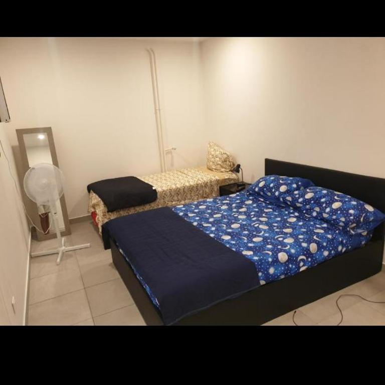 Grand Appartement, 2 ou 3 ou 4 pieces, tramway sur place, proche gare sncf St Augustin 900 metre , aéroport 1200 metre, plage ou Allianz riviera 10 min, palais nikaia 2 min , supermarché sur place, parking possible si disponible ou payant à 1000 metre - Apartamento - 5