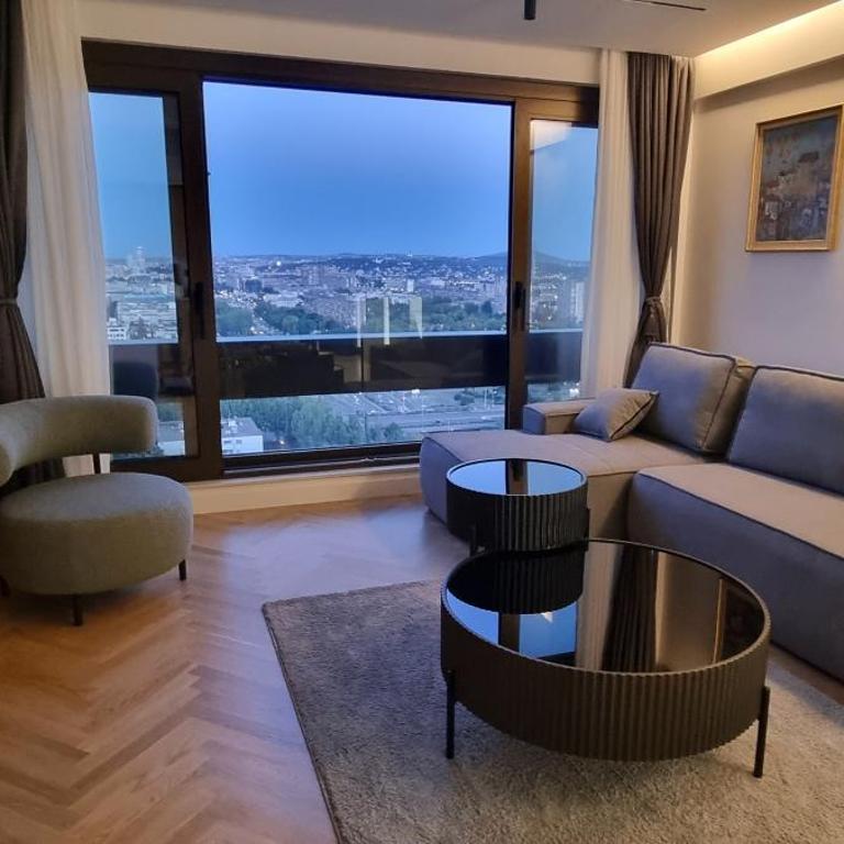 Belgrade City Escape - Genex - Apartman sa 2 Spavaće Sobe i Pogledom na Grad - 1