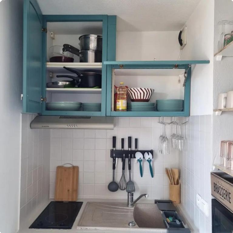 Gemütliches Studio, Pool, Parkplatz. Ohne Vis-a-vis. - Apartamento de 1 dormitorio - 3