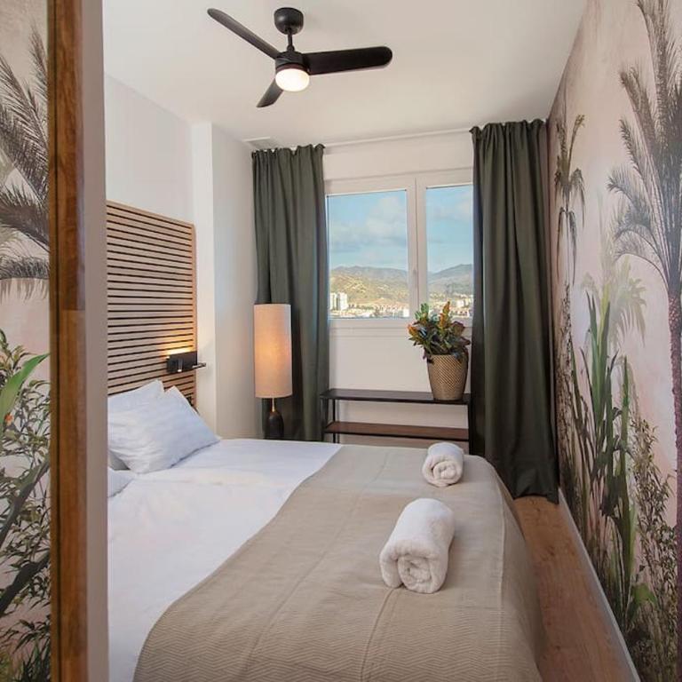 Urban Jungle in Malaga Center, 18th Floor, Rooftop pool, Free Parking - Apartamento de 3 dormitorios - 5