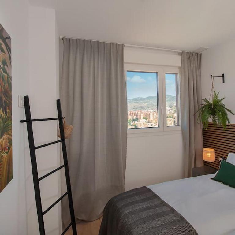 Urban Jungle in Malaga Center, 18th Floor, Rooftop pool, Free Parking - Apartamento de 3 dormitorios - 15