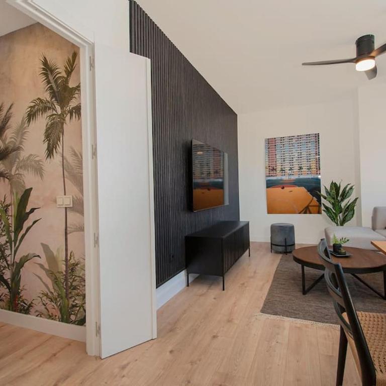 Urban Jungle in Malaga Center, 18th Floor, Rooftop pool, Free Parking - Apartamento de 3 dormitorios - 4